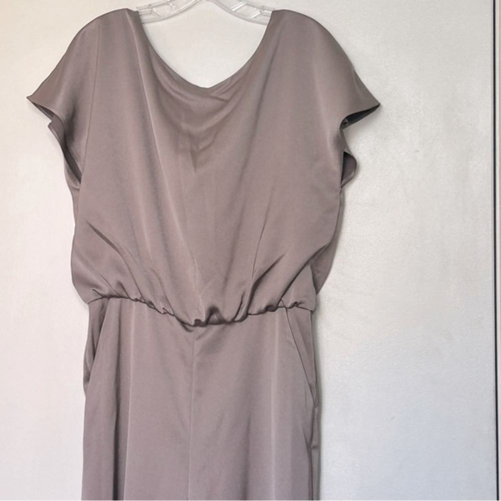 SOLD Trina Turk NWT Asume Jumpsuit in Champagne- Size 10 - Picture 5 of 15